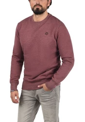 !Solid Benn O-Neck Herren Sweatshirt Pullover Pulli Mit Rundhalsausschnitt Bordeaux/Rot/Lila/Dunkelrot/Rosa