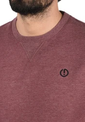 !Solid Benn O-Neck Herren Sweatshirt Pullover Pulli Mit Rundhalsausschnitt Bordeaux/Rot/Lila/Dunkelrot/Rosa