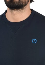 !Solid Benn O-Neck Herren Sweatshirt Pullover Pulli Mit Rundhalsausschnitt Dunkelblau/Blau