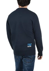 !Solid Benn O-Neck Herren Sweatshirt Pullover Pulli Mit Rundhalsausschnitt Dunkelblau/Blau