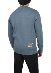 !Solid Benn O-Neck Herren Sweatshirt Pullover Pulli Mit Rundhalsausschnitt Dunkelblau/Blau/Hellblau