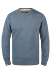 !Solid Benn O-Neck Herren Sweatshirt Pullover Pulli Mit Rundhalsausschnitt Dunkelblau/Blau/Hellblau