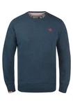 !Solid Benn O-Neck Herren Sweatshirt Pullover Pulli Mit Rundhalsausschnitt Dunkelblau/Blau/Hellblau