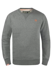 !Solid Benn O-Neck Herren Sweatshirt Pullover Pulli Mit Rundhalsausschnitt Grau/Dunkelgrau/Hellgrau