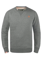 !Solid Benn O-Neck Herren Sweatshirt Pullover Pulli Mit Rundhalsausschnitt Grau/Dunkelgrau/Hellgrau