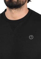 !Solid Benn O-Neck Herren Sweatshirt Pullover Pulli Mit Rundhalsausschnitt Schwarz