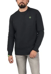 !Solid Benn O-Neck Herren Sweatshirt Pullover Pulli Mit Rundhalsausschnitt Schwarz/Dunkelgrau/Dunkelgrün