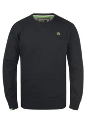 !Solid Benn O-Neck Herren Sweatshirt Pullover Pulli Mit Rundhalsausschnitt Schwarz/Dunkelgrau/Dunkelgrün