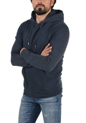 !Solid Kapuzensweatshirt SDBert Dunkelblau/Blau