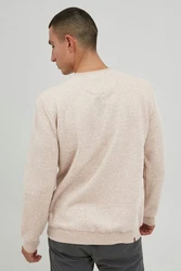 Indicode Sweatshirt mit Rundhalsausschnitt Beige/Khaki/Creme/Braun/Rosa/Orange