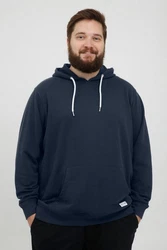 !Solid Hoodie SDTammo BT Basic Sweatshirt Dunkelblau/Blau