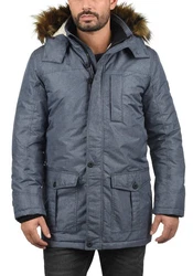 !Solid Winterjacke SDOctavus Dunkelblau/Grau/Blau/Hellblau