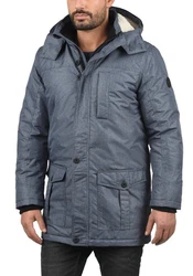 !Solid Winterjacke SDOctavus Dunkelblau/Grau/Blau/Hellblau