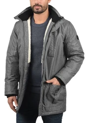 !Solid Winterjacke SDOctavus Grau/Dunkelgrau/Hellgrau