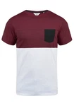 !Solid Kold Herren Rundhalsshirt Kurzarmshirt mit Streifen und Brusttasche 
