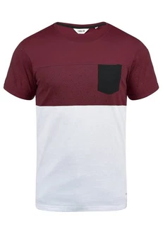 !Solid Kold Herren Rundhalsshirt Kurzarmshirt mit Streifen und Brusttasche 