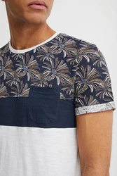!Solid Herren T-Shirt Kurzarm Shirt Florian Rundhals-Ausschnitt Weiß/Blau/Schwarz/Creme/Dunkelblau/Grau
