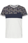 !Solid Herren T-Shirt Kurzarm Shirt Florian Rundhals-Ausschnitt Weiß/Blau/Schwarz/Creme/Dunkelblau/Grau