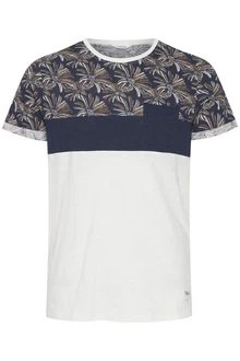 !Solid Herren T-Shirt Kurzarm Shirt Florian Rundhals-Ausschnitt Weiß/Blau/Schwarz/Creme/Dunkelblau/Grau