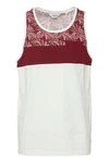 !Solid Tanktop SDFlo Bordeaux/Dunkelrot/Rot