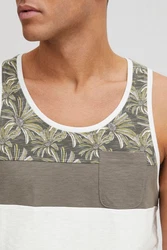 !Solid Tanktop SDFlo Creme/Weiß/Khaki/Beige/Dunkelgrün