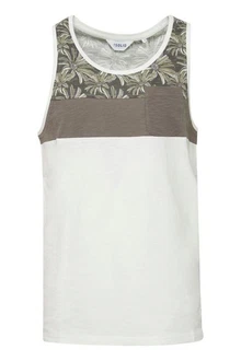 !Solid Tanktop SDFlo Creme/Weiß/Khaki/Beige/Dunkelgrün