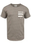 Redefined Rebel Maxton Herren T-Shirt Kurzarm Shirt Mit Rundhalsausschnitt Rundhalsshirt mit Brusttasche Khaki/Grau/Braun/Hellgrau/Beige/Dunkelgrün