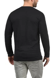 !Solid Langarmshirt SDBeda Longsleeve mit V-Ausschnitt 