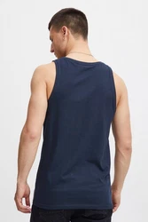Solid Tanktop SDMinho Hemd Dunkelblau/Grau