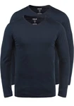 !Solid V-Shirt Langarmshirts im 2er-Pack 