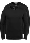 !Solid V-Shirt Langarmshirts im 2er-Pack 