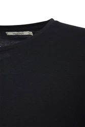 wunderwerk T-Shirt Metro Core Tee Dunkelblau/Blau/Dunkelgrau