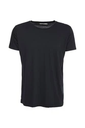 wunderwerk T-Shirt Metro Core Tee Dunkelblau/Blau/Dunkelgrau