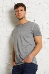 wunderwerk T-Shirt Core Tee Dunkelgrün/Grau/Khaki
