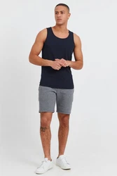 !Solid Tanktop SDCasal 3er-Pack Blau/Dunkelblau/Lila/Grau