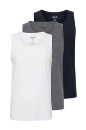 !Solid Tanktop SDCasal rmelloses Shirt im 3er-Pack