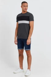 !Solid Rundhalsshirt SDSascha T-Shirt Tricolor