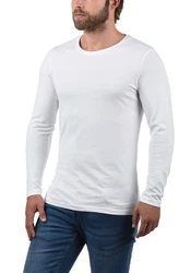 !Solid Rundhalsshirt SDBasal Langarmshirts 