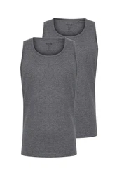 !Solid Tanktop SDCasal 2er-Pack Dunkelgrau/Grau/Hellgrau