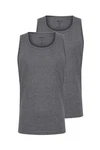 !Solid Tanktop SDCasal 2er-Pack Dunkelgrau/Grau/Hellgrau