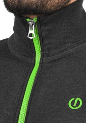 !Solid BennTrack Herren Sweatjacke Cardigan Ohne Kapuze Mit Reißverschluss Stehkragen Dunkelgrau/Grau/Grün/Dunkelgrün