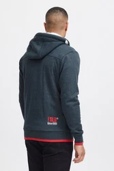 !Solid Sweatjacke SDBenjaminZip Dunkelblau/Rot