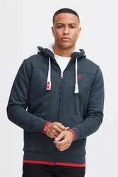 !Solid Sweatjacke SDBenjaminZip Dunkelblau/Rot