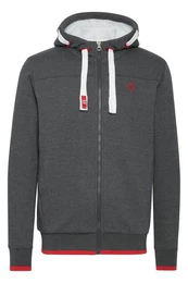 !Solid Sweatjacke SDBenjaminZip Sweatshirtjacke mit geftterter Kapuze
