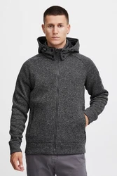 Indicode Fleecejacke IDChillingworth Dunkelgrau/Hellgrau/Grün/Grau/Khaki