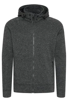 Indicode Fleecejacke IDChillingworth Dunkelgrau/Hellgrau/Grün/Grau/Khaki