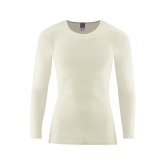 LIVING CRAFTS Kurzarmshirt JOHAN GOTS zertifiziert Weiß/Creme/Khaki