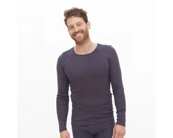 LIVING CRAFTS Kurzarmshirt JOHAN GOTS zertifiziert Dunkelblau/Dunkelgrau/Grau/Schwarz/Blau