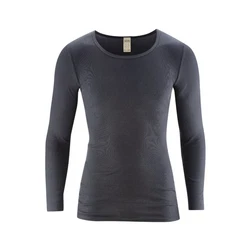 LIVING CRAFTS Kurzarmshirt JOHAN GOTS zertifiziert Dunkelblau/Dunkelgrau/Grau/Schwarz/Blau