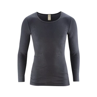 LIVING CRAFTS Kurzarmshirt JOHAN GOTS zertifiziert Dunkelblau/Dunkelgrau/Grau/Schwarz/Blau